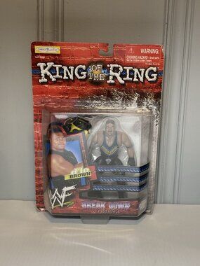 D'Lo Brown King of the Ring Break Down In Your House Action Figure WWE WWF With